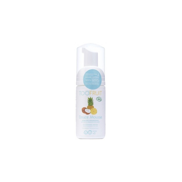 Toofruit Douce Mousse Bio - Nettoyant visage pour enfants
