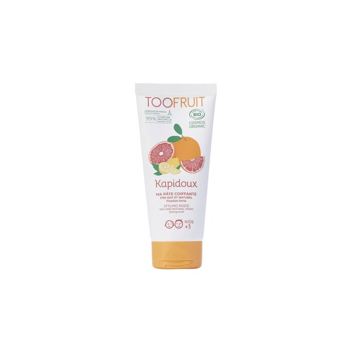 Pâte Coiffante Bio Kapidoux Toofruit 100g