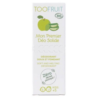 Déodorant solide pour enfants Toofruit Pomme-Aloe Vera Bio