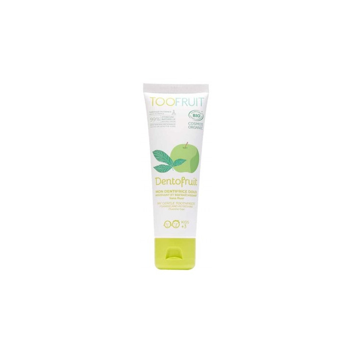 Dentifrice enfant bio Toofruit Dentofruit 60g