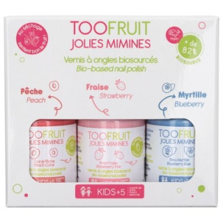 Vernis à ongles biosourcés pour enfants - Toofruit Jolies Mimines