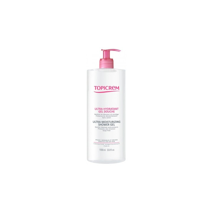 Gel Douche Ultra-Hydratant Topicrem 1000 ml