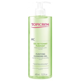 Gel Nettoyant Purifiant AC Topicrem 400ml