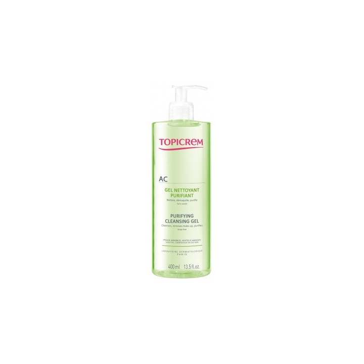 Gel Nettoyant Purifiant AC Topicrem 400ml