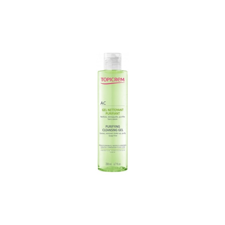 Topicrem AC Gel Nettoyant Purifiant 200 ml