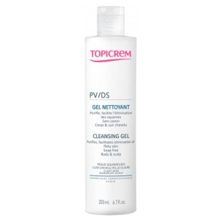 Gel Nettoyant pour peaux squameuses - Topicrem PV/DS
