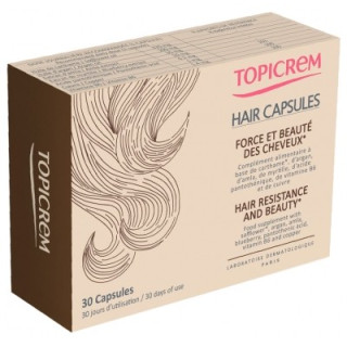 Topicrem Hair Capsules pour cheveux forts et beaux