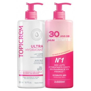 Lait corps hydratant Topicrem Ultra-Hydratant