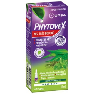 UPSA Phytovex Nez Très Bouché Spray Nasal