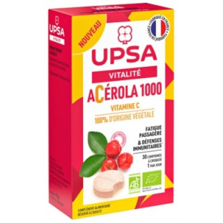 UPSA Acérola 1000 Bio - Complément alimentaire naturel