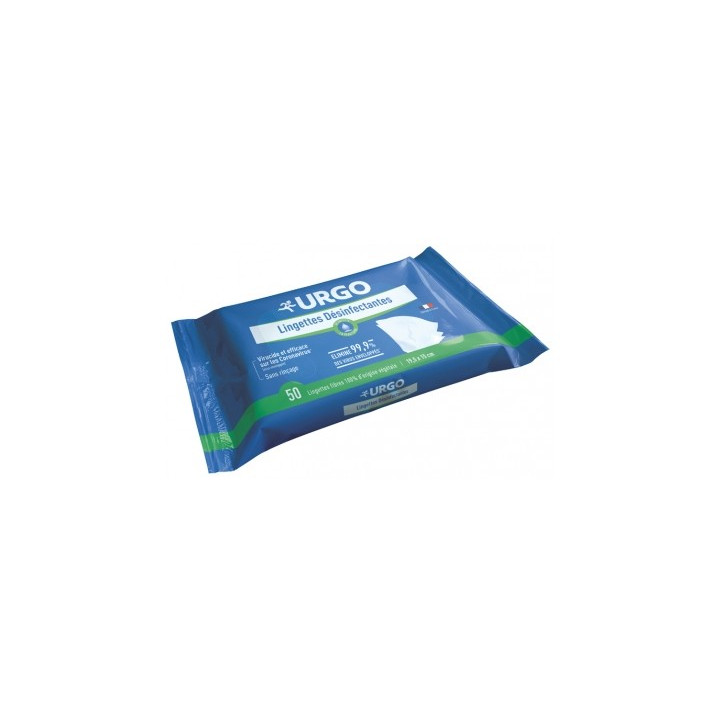 Lingettes Désinfectantes Urgo 50