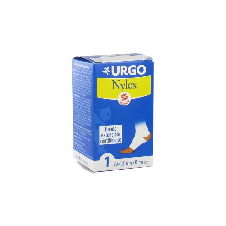 Bande extensible réutilisable Urgo Nylex 4m x 5cm