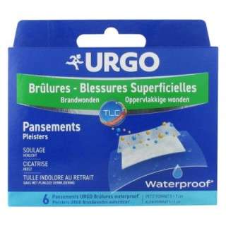Urgo Brûlures et Blessures Superficielles - Pansements Waterproof