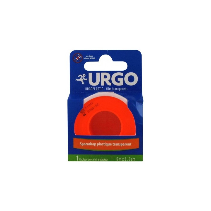 Sparadrap Urgo Urgoplastic Film Transparent 5m x 2,5cm