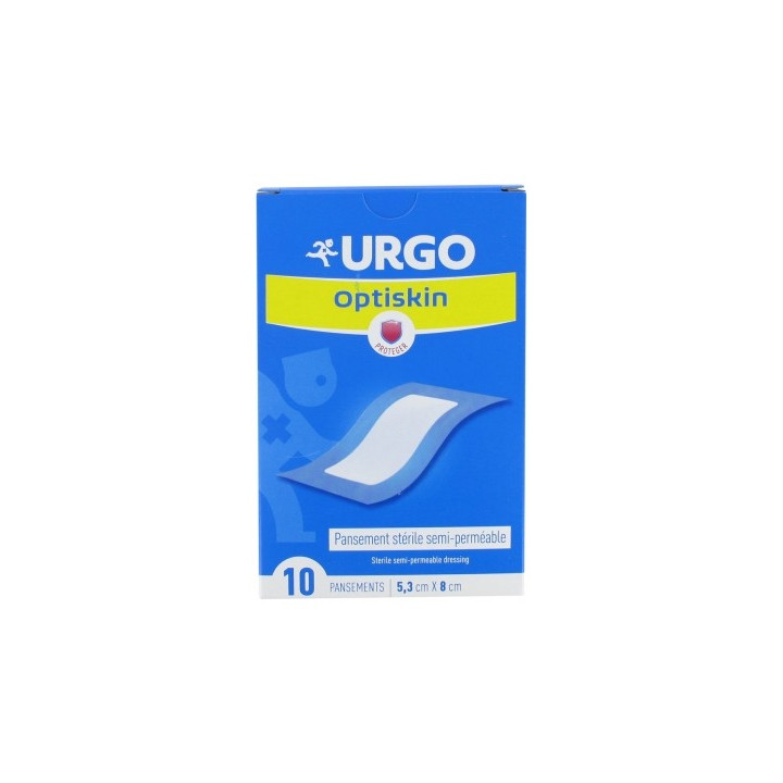Urgo Optiskin - Pansement stérile semi-perméable 5,3 x 8 cm
