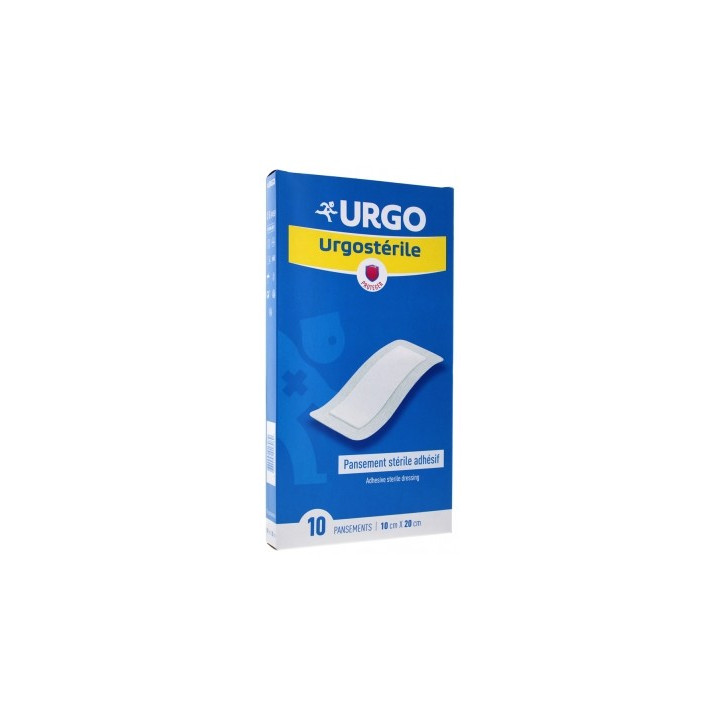 Urgo Urgostérile - Pansement stérile adhésif 10 x 20 cm