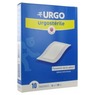 Urgo Urgostérile - Pansement stérile adhésif 8 x 10 cm