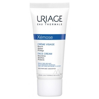 Crème visage Xémose Uriage pour peaux sèches