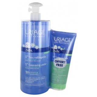 Uriage Bébé - Coffret Nettoyant et Crème Lavante