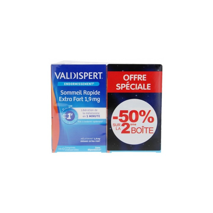 Mélatonine 1,9 mg - Complément alimentaire pour un sommeil paisible