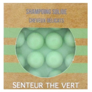 Shampoing Solide Thé Vert 55g - Valdispharm