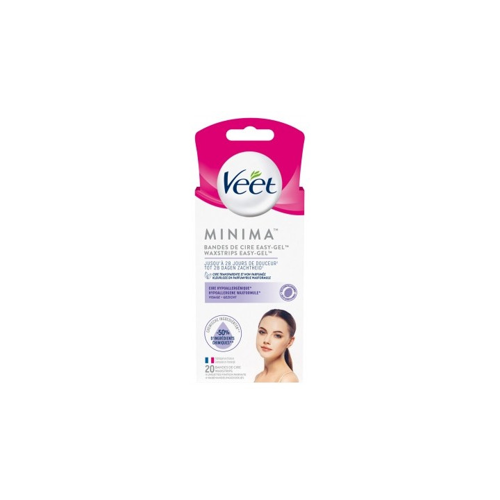 Épilation visage - Veet Minima Easy-Gel