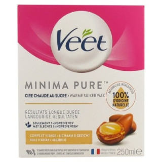 Épilation douce avec Veet Minima Cire au Sucre