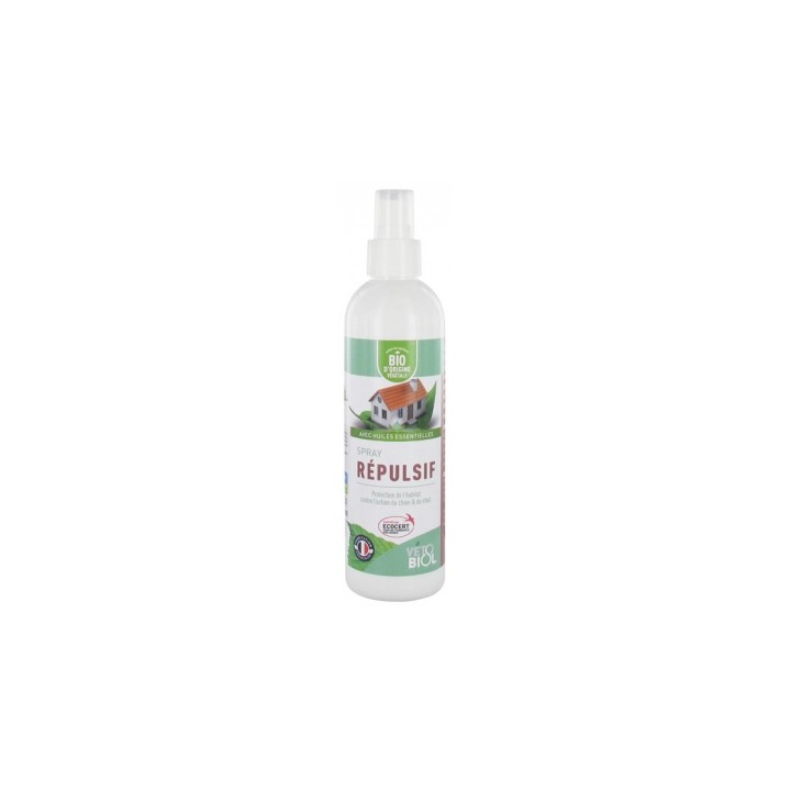 Vétobiol Spray Répulsif Bio - Protégez votre intérieur