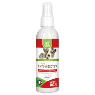 Lotion anti-insectes bio pour chiens et chats