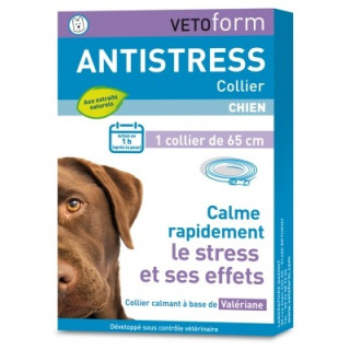 Collier anti-stress pour chien Vetoform