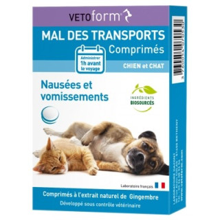 Vetoform Mal des Transports pour chien et chat