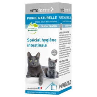 Vetoform Purge Naturelle Chat et Chaton
