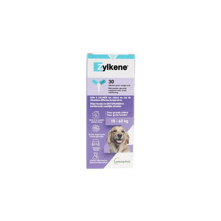 Zylkene 450 mg - Anti-stress pour chiens
