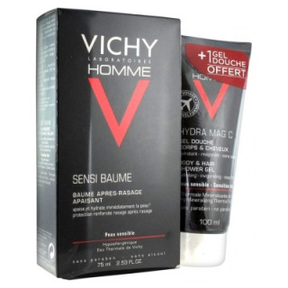 Vichy Homme Sensi Baume - Coffret pour peaux sensibles