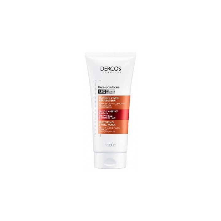 Masque réparateur cheveux abîmés Vichy Dercos Kera Solutions