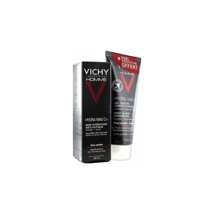 Vichy Homme Hydra Mag C+ : soins pour hommes