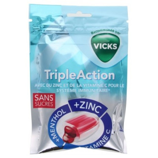 Vicks Triple Action - Bonbons pour la gorge