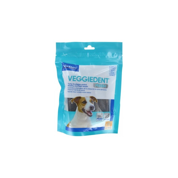 VeggieDent Fresh pour chiens 5-10 kg