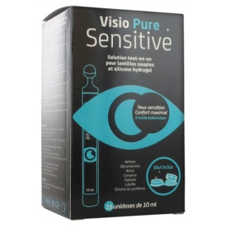 Visio Pure Sensitive Solution pour lentilles
