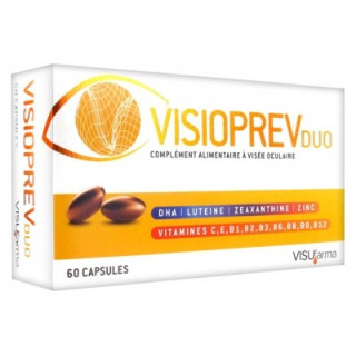 Visioprev Duo - Complément alimentaire pour la vision