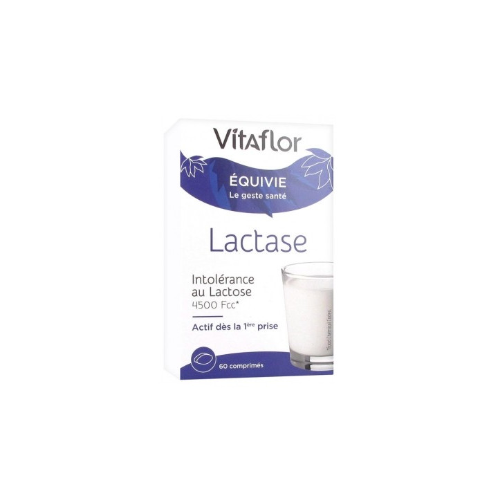 Vitaflor Lactase - Complément alimentaire pour intolérance au lactose