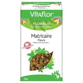 Vitaflor Fleurs de Matricaire 30g - Infusion naturelle et apaisante