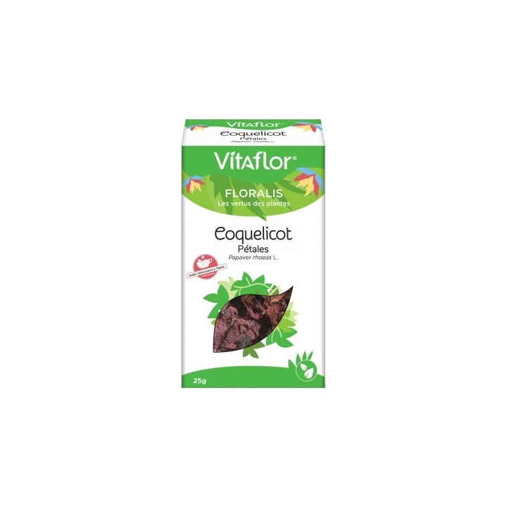 Vitaflor Pétales de Coquelicot 25g - Infusion naturelle