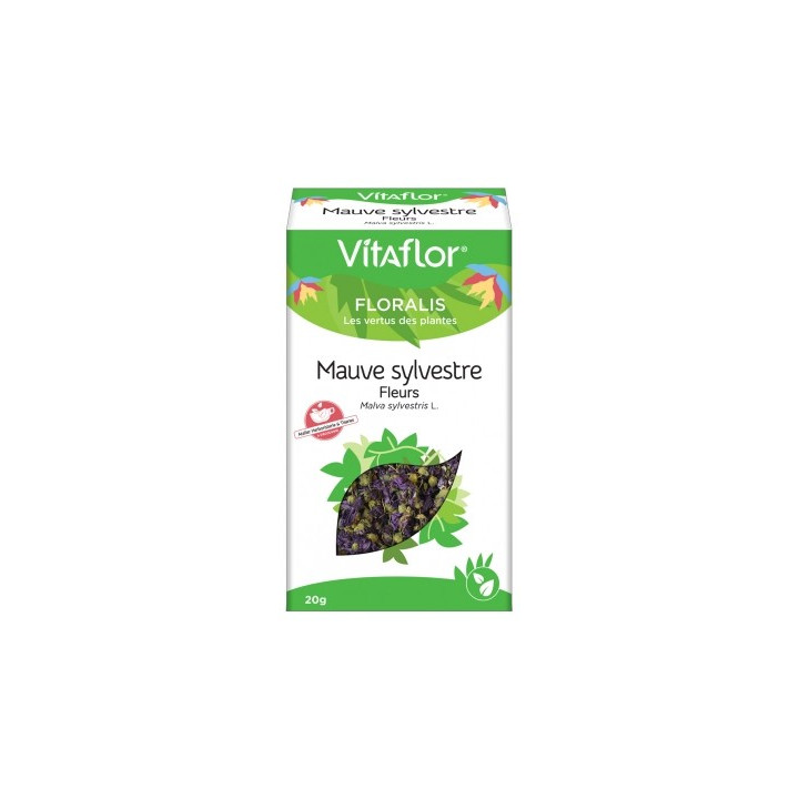 Vitaflor Fleurs de Mauve Sylvestre 20g - Infusion naturelle
