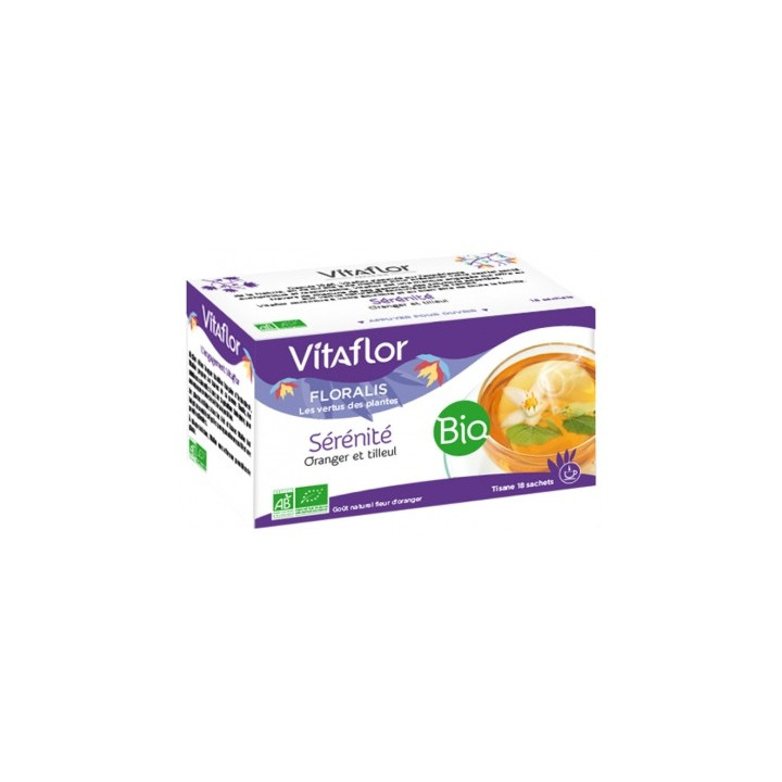 Vitaflor Sérénité Bio - Tisane pour le stress et l'anxiété