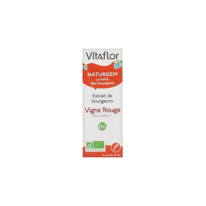 Vitaflor Naturgem Vigne Rouge Bio 15 ml
