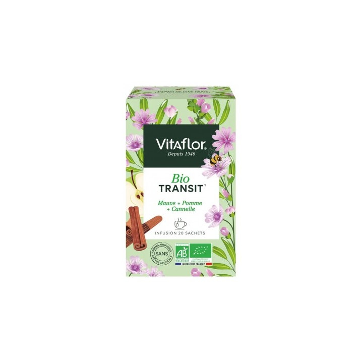 Vitaflor Transit Bio - Infusion pour un transit intestinal naturel