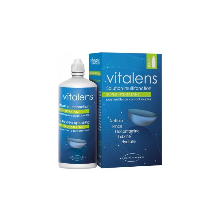 Solution Multifonction Vitalens pour lentilles de contact