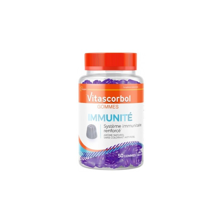 Vitascorbol Immunité 50 Gummies