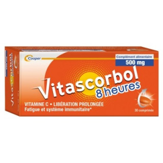 Vitascorbol 8 Heures - Complément alimentaire contre la fatigue